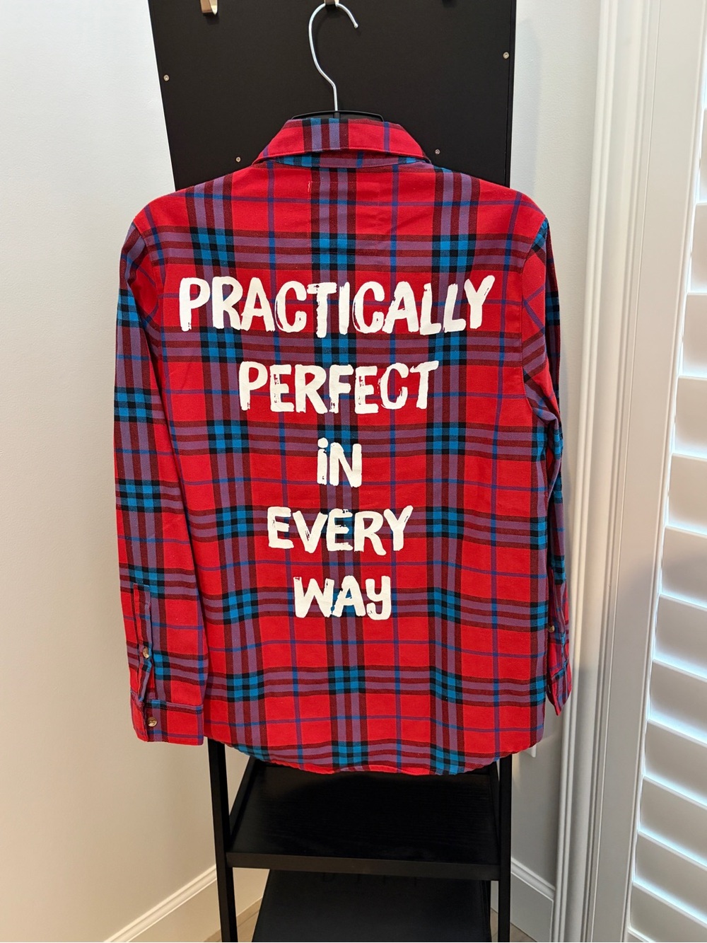 Cakeworthy Mary Poppins Practically Perfect in Every Way Flannel Size Small